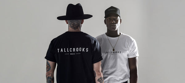 Urban Garms welcomes Tall Crooks concept streetwear to its collection.