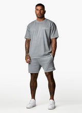 Gym King Est. Legacy Washed Tee - Washed Grey