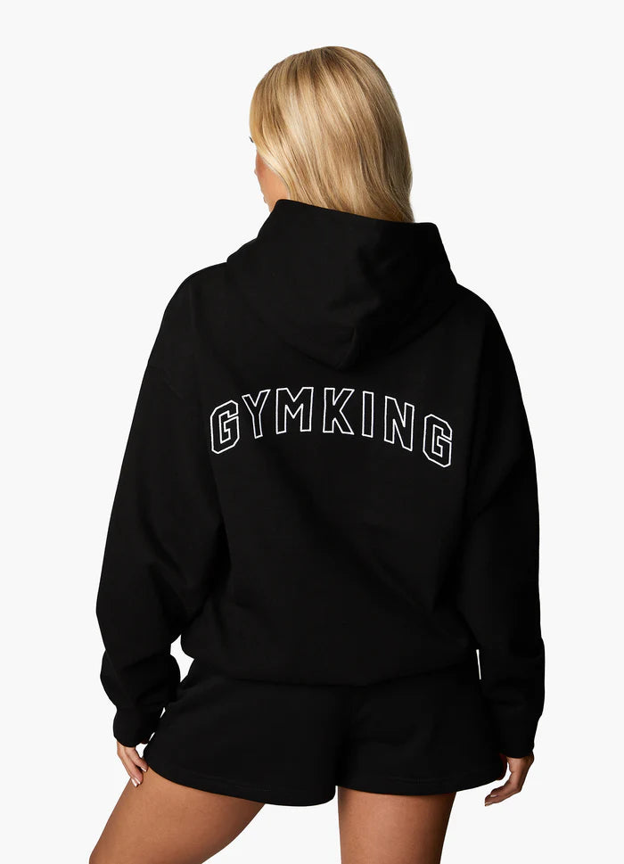 Gym King Malibu Oversized Hood - Black