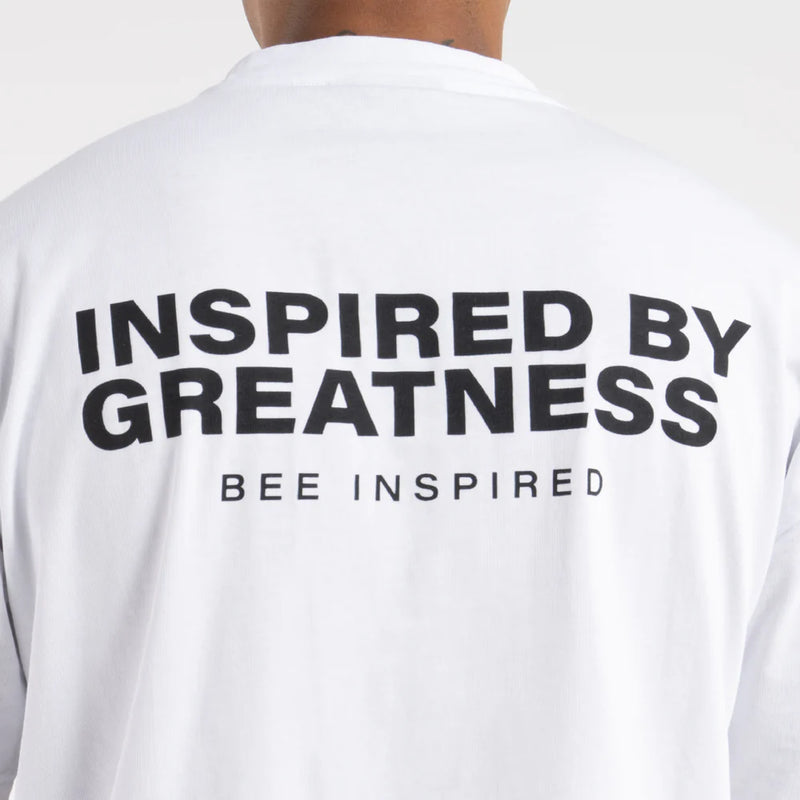 Bee Inspired Simms T-Shirt - White