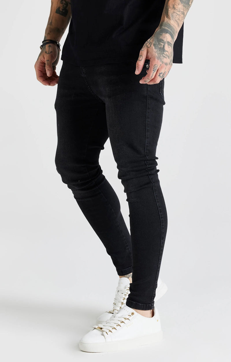 Black Washed Essential Skinny Jean